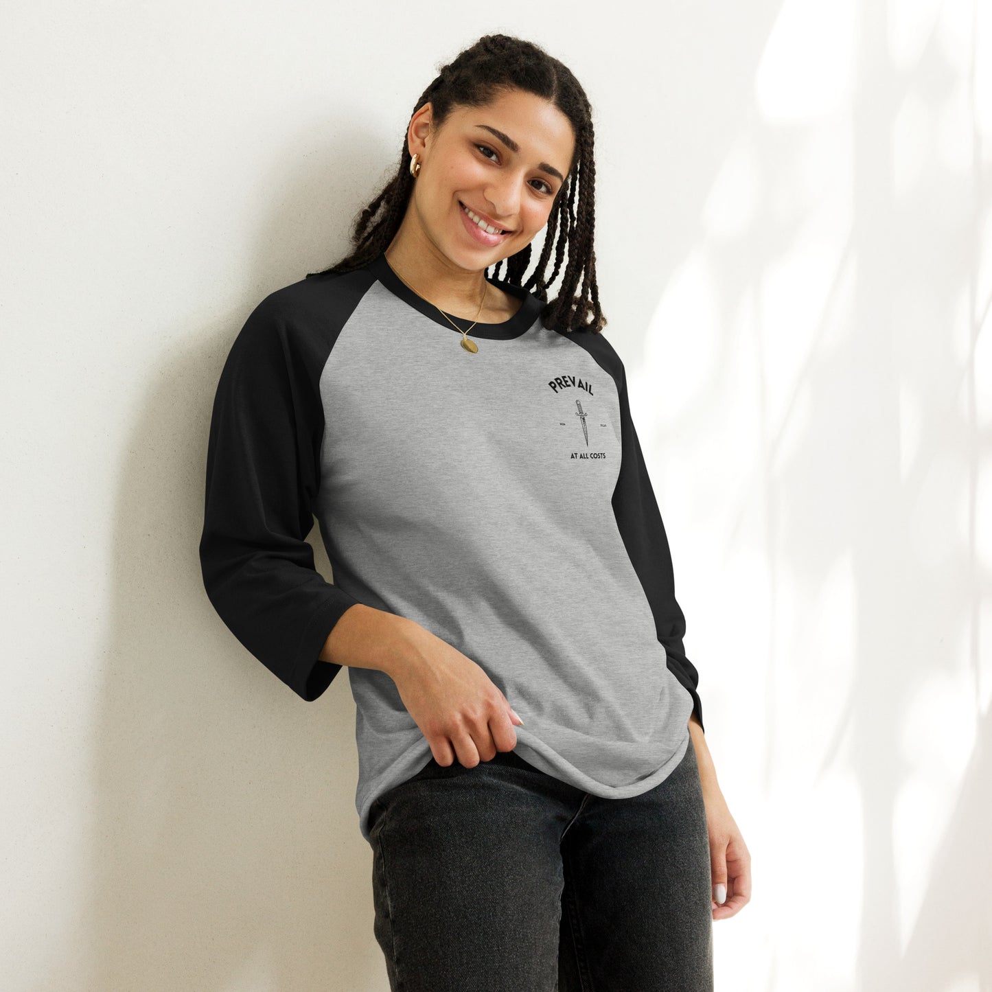 Prevail 3/4 sleeve raglan